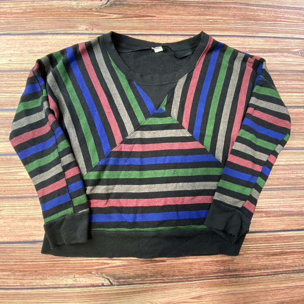 BDG Urban Outfitters Women’s Sweatshirt Sweater Size M 90s Style Distressed edge